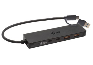 Hub USB-A/USB-C Metal 2x USB 3.0 + 2x USB-C (10 Gbps) I-tec