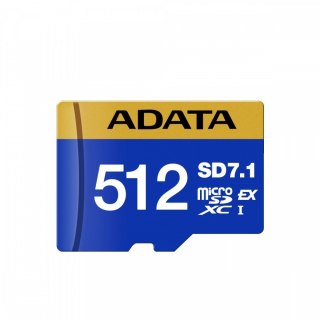 Karta pamięci microSDXC 512GB SD7.1 Express serii Premier Extreme 800/700 MB/s Adata