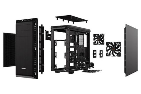 PURE BASE 600 Black BG021 Be quiet! PURE BASE 600 Black BG021 Be quiet!