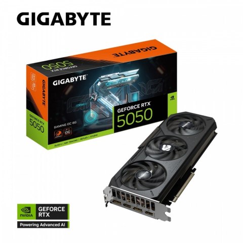 Karta graficzna GeForce RTX 5050 8G GAMING OC 8GB GDDR6 128BIT 2DP/2HDMI Gigabyte