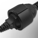 Adapter IEC 320 C14 / FRENCH | 0.15m Qoltec