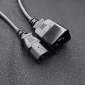 Kabel zasilający do UPS | C20/C13 | 1.2m Qoltec