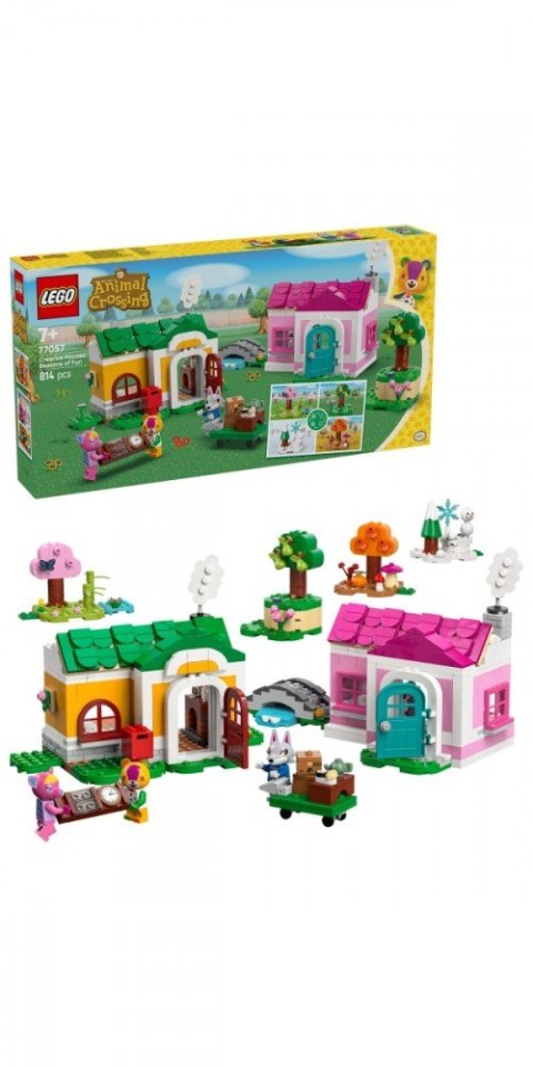 Klocki Animal Crossing 77057 Kreatywne domy: Pory zabawy LEGO