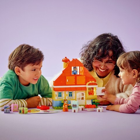 Klocki DUPLO Bluey 10459 Dom rodzinny Blue z grą pamięciową LEGO
