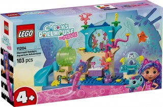 Klocki Koci Domek Gabi 11204 Podwodna przygoda syrenki Gabi LEGO