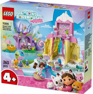 Klocki Koci Domek Gabi 11205 Łakociowa Góra i Kiciowy Ogródek LEGO
