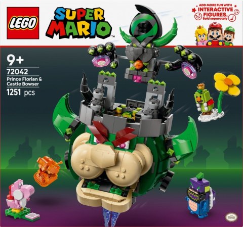 Klocki Super Mario 72042 Prince Florian i Castle Bowser