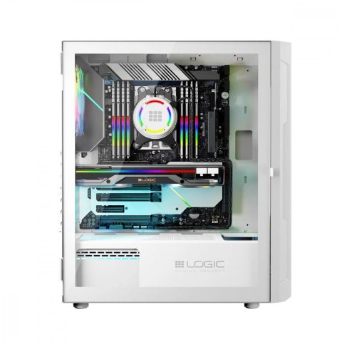 Obudowa Komputerowa Logic Aramis ARGB Midi USB 3.0 Biała Logic Concept