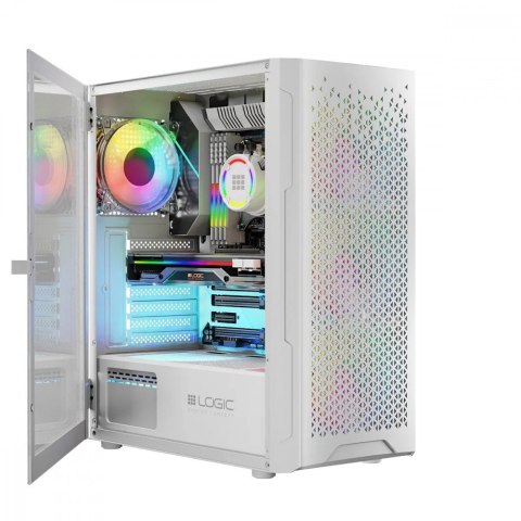 Obudowa Komputerowa Logic Aramis ARGB Midi USB 3.0 Biała Logic Concept