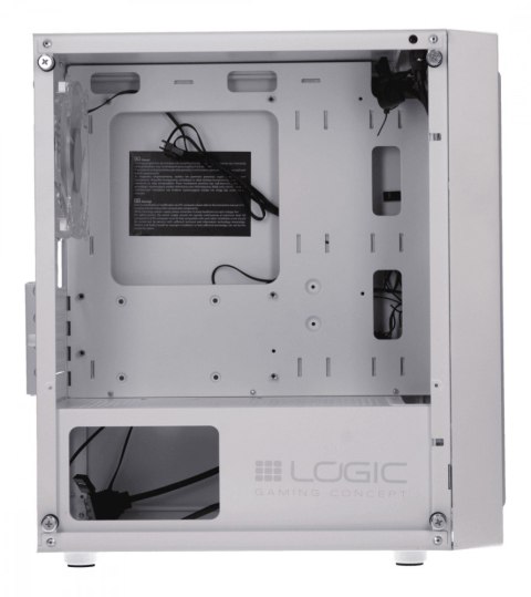 Obudowa Komputerowa Logic Atos ARGB Mini USB 3.0 Biała Logic Concept