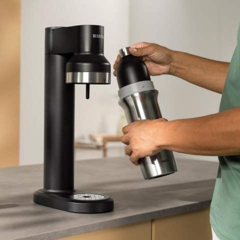 Saturator sodaTRIO czarny Brita