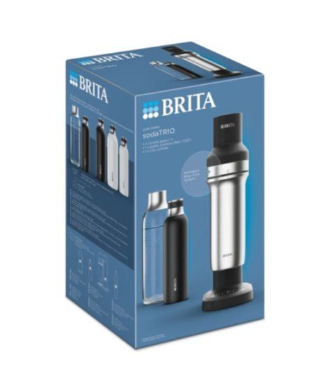 Saturator sodaTRIO czarny Brita