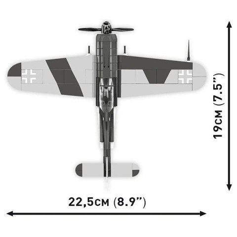 Focke-Wulf Fw 190 F-8 170 klocków Cobi Klocki