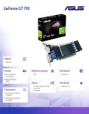 Karta graficzna GeForce GT 710 2GB GDDR5 EVO 64 bit DVI-D/DSUB/HDMI Asus
