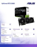 Karta graficzna GeForce RTX 5080 TUF GAMING OC 16GB GDDR7 256bit DP/HDMI Asus