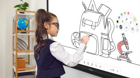 Optoma Monitor interaktywny 86 cali 3862RK INFRARED,40pkt,4K,2x20W,USB-C,WIFI+BT,Android13 Optoma Optoma Monitor interaktywny 86 cali 3862RK INFRARED,40pkt,4K,2x20W,USB-C,WIFI+BT,Android13 Optoma