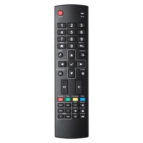 Optoma Monitor interaktywny 86 cali 3862RK INFRARED,40pkt,4K,2x20W,USB-C,WIFI+BT,Android13 Optoma Optoma Monitor interaktywny 86 cali 3862RK INFRARED,40pkt,4K,2x20W,USB-C,WIFI+BT,Android13 Optoma