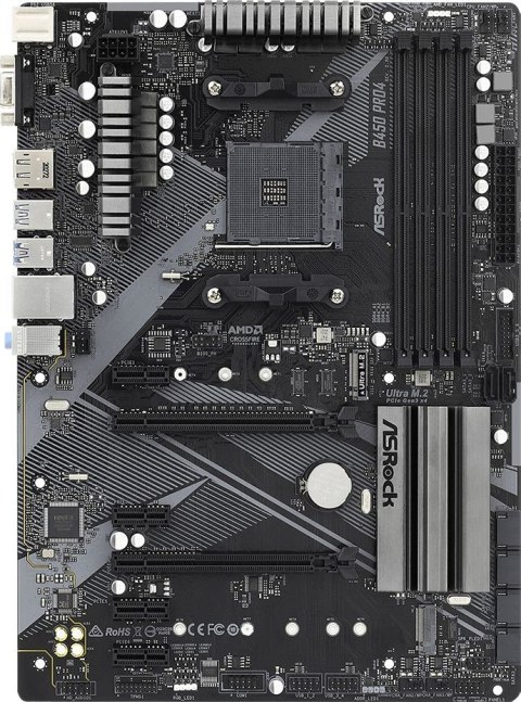 Płyta główna B450 PRO4 R2.0 AM4 4DDR4 DP/HDMI M.2 USB3.2 ATX ASRock Płyta główna B450 PRO4 R2.0 AM4 4DDR4 DP/HDMI M.2 USB3.2 ATX ASRock