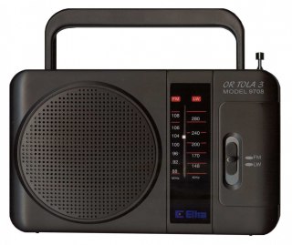 Radio TOLA Czarny Eltra