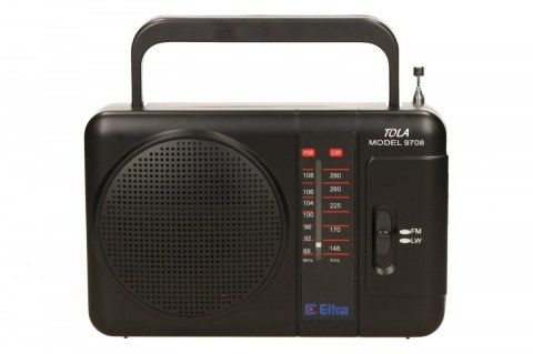 Radio TOLA Czarny Eltra