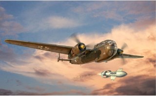 Model do sklejania Dornier Do 217k1/k2 with Fritz-X guided 1/72 Italeri