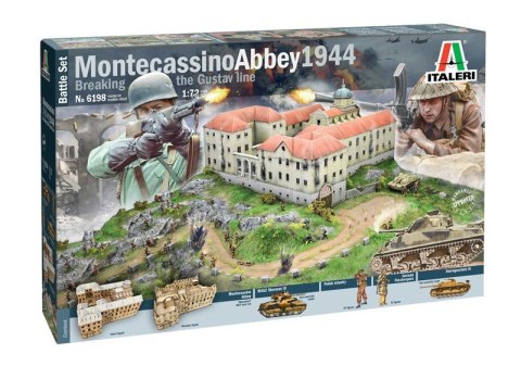 Model plastikowy Montecassino Abbey 1944 Breaking the Gus Italeri