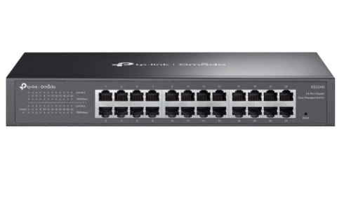 Przełącznik Omada 24-Port GB Easy Managed Switch PORT: 24× Gigabit RJ45 Ports TP-LINK Przełącznik Omada 24-Port GB Easy Managed Switch PORT: 24× Gigabit RJ45 Ports TP-LINK