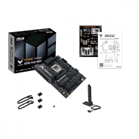 Płyta główna TUF GAMING X870E-PLUS WIFI AM5 4DDR5 HDMI/USB-C Asus Płyta główna TUF GAMING X870E-PLUS WIFI AM5 4DDR5 HDMI/USB-C Asus