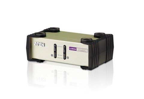 Biurkowy moduł KVM 2-portowy PS2 USB VGA CS82U ATEN Biurkowy moduł KVM 2-portowy PS2 USB VGA CS82U ATEN