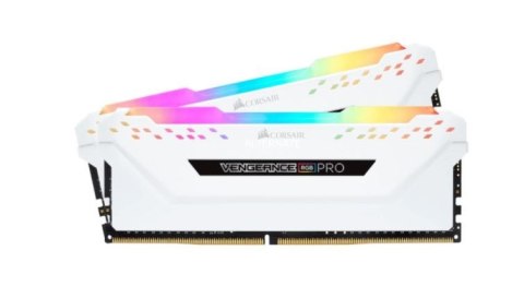 Pamięć DDR4 Vengeance RGB 16GB/3200(2*8GB) biała CL16 Corsair