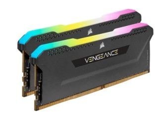 Pamięć DDR4 Vengeance RGB PRO SL 32GB/3200 (2*16GB) BLACK CL16 RYZEN Corsair