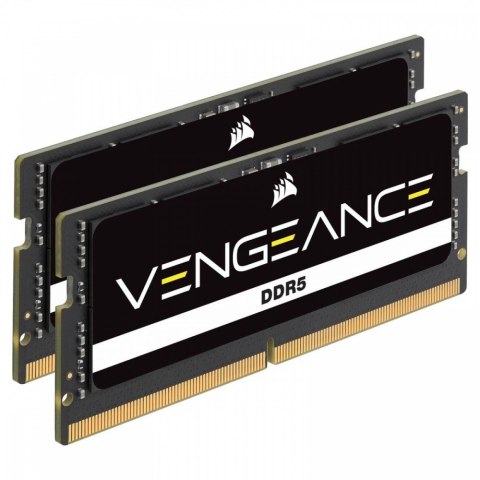 Pamięć DDR5 Vengeance 32GB/4800 (2*16) CL40 SODIMM, czarna Corsair