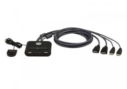 Przełącznik 2 portowy USB VGA FHD HDMI KVM Switch ATEN