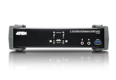 Przełącznik KVMP USB 3.0 4K DisplayPort CS1922 ATEN Przełącznik KVMP USB 3.0 4K DisplayPort CS1922 ATEN