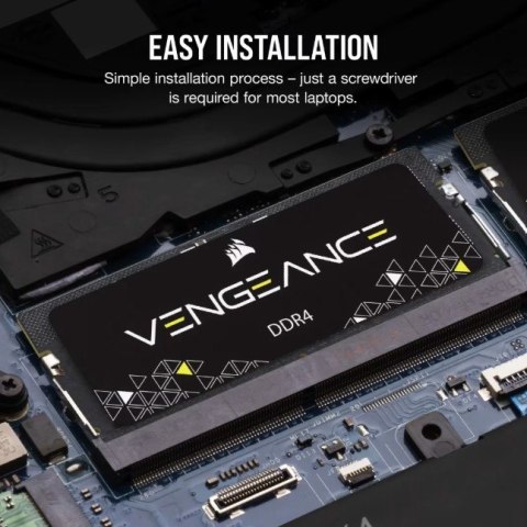 Pamięć DDR4 Vengeance 16GB/3000 (2x8GB) CL22 SODIMM Corsair Pamięć DDR4 Vengeance 16GB/3000 (2x8GB) CL22 SODIMM Corsair