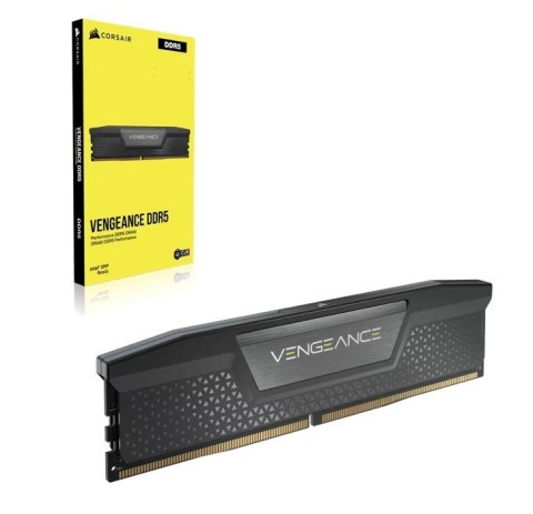 Pamięć DDR5 Vengeance 16GB/5200 (1*16GB) C40 Intel XMP Corsair Pamięć DDR5 Vengeance 16GB/5200 (1*16GB) C40 Intel XMP Corsair