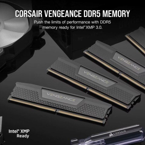 Pamięć DDR5 Vengeance 16GB/5200 (1*16GB) C40 Intel XMP Corsair Pamięć DDR5 Vengeance 16GB/5200 (1*16GB) C40 Intel XMP Corsair
