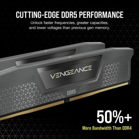 Pamięć DDR5 Vengeance 96GB/6000 (2*48GB) CL30 AMD EXPO & Intel XMP Corsair Pamięć DDR5 Vengeance 96GB/6000 (2*48GB) CL30 AMD EXPO & Intel XMP Corsair