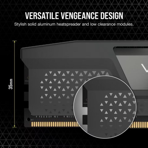 Pamięć DDR5 Vengeance 96GB/6000 (2*48GB) CL30 AMD EXPO & Intel XMP Corsair Pamięć DDR5 Vengeance 96GB/6000 (2*48GB) CL30 AMD EXPO & Intel XMP Corsair