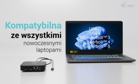 Stacja dokująca USB-C 2x HDMI Dock PD + Ładowarka 100W