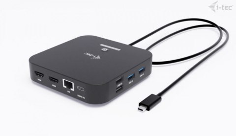 Stacja dokująca USB-C 2x HDMI Dock PD + Ładowarka 100W