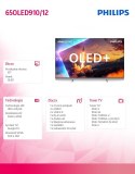 Telewizor 65 cali OLED 65OLED910/12 Philips