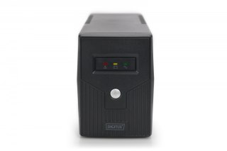 UPS Line-Ineractive LED BASIC, 600VA/360W, 1x12V/7Ah, AVR, 2x Schuko CEE 7/3 Digitus