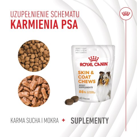 ROYAL CANIN Skin & Coat Adult Dog Supplements 240g ROYAL CANIN Skin & Coat Adult Dog Supplements 240g