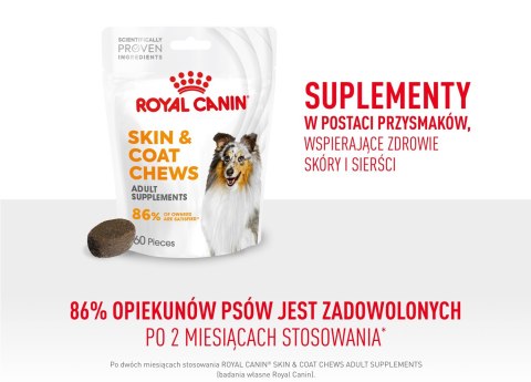 ROYAL CANIN Skin & Coat Adult Dog Supplements 240g ROYAL CANIN Skin & Coat Adult Dog Supplements 240g
