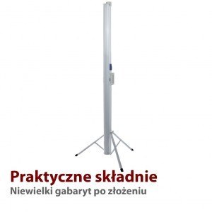 Ekran ręczny na statywie 4:3 84" 170x127cm TS-84 4:3 ART Ekran ręczny na statywie 4:3 84" 170x127cm TS-84 4:3 ART