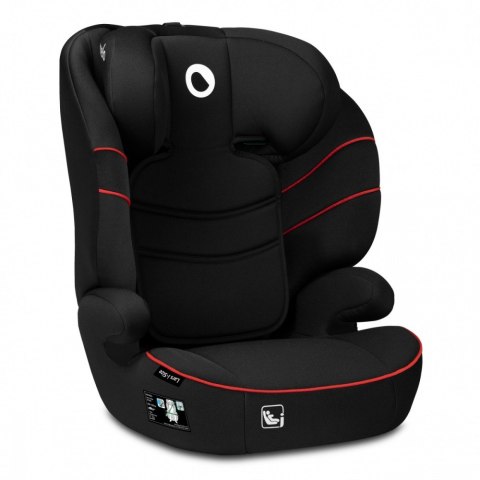 Fotelik samochodowy Hugo I-Size Sporty Black Red 15-36 kg Lionelo