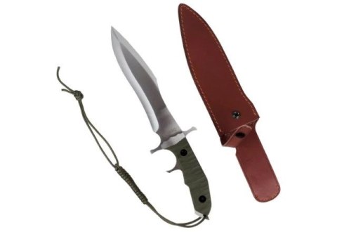 Nóż Rambo V Cinema Classic z pochwą skórzaną (CC-H5) Nóż Rambo V Cinema Classic z pochwą skórzaną (CC-H5)