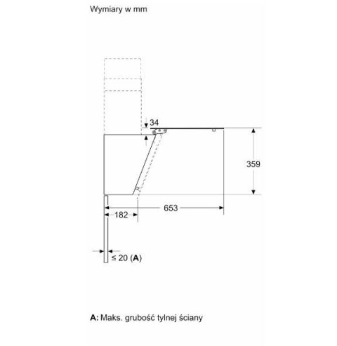 Okap DWK65DK20 biały Bosch Okap DWK65DK20 biały Bosch