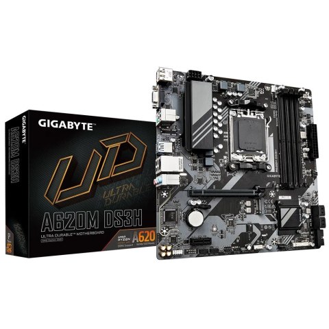 Płyta główna A620M DS3H AM5 4DDR5 HDMI/DP M.2 mATX Gigabyte